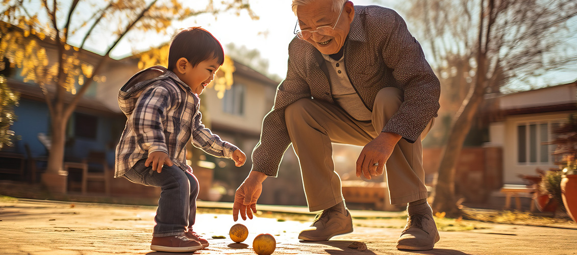 El nacimiento de un nieto también es el nacimiento de un abuelo